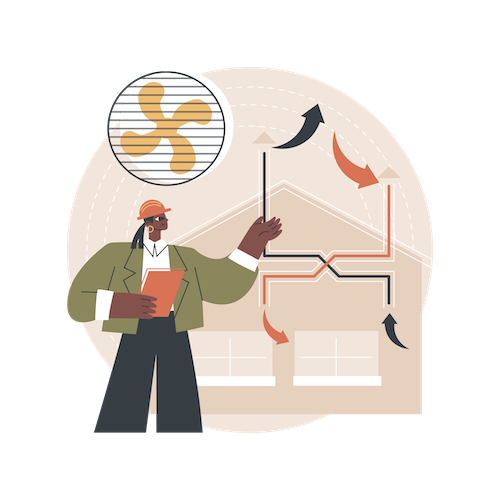 Customer support representative providing expert advice and technical solutions, wearing headphones and working on a laptop.